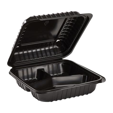 metal hinge takeout box|hinged food containers.